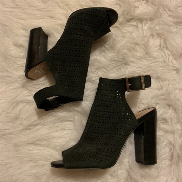 peep toe booties size 5